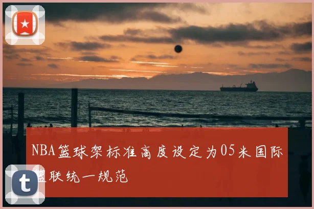 NBA篮球架标准高度设定为05米国际篮联统一规范