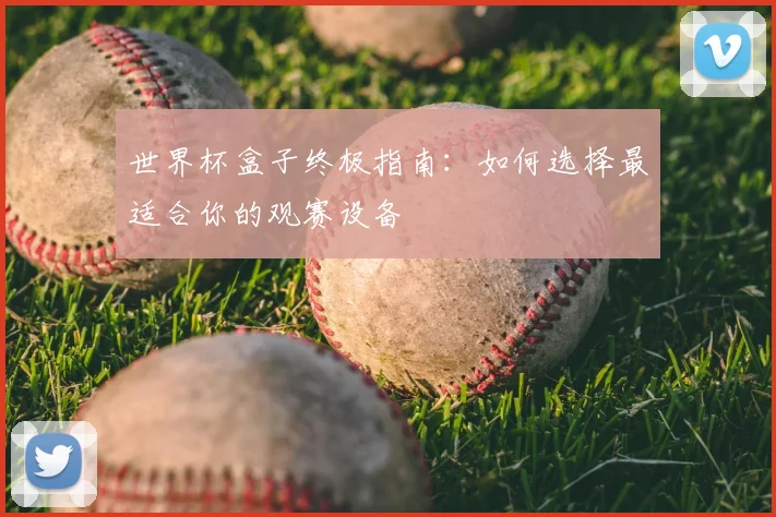 世界杯盒子终极指南：如何选择最适合你的观赛设备