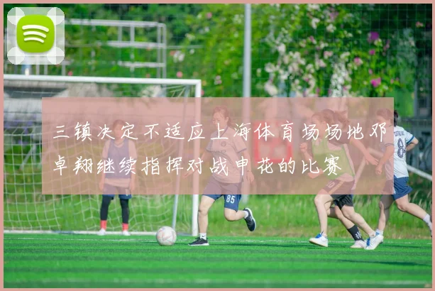 三镇决定不适应上海体育场场地邓卓翔继续指挥对战申花的比赛