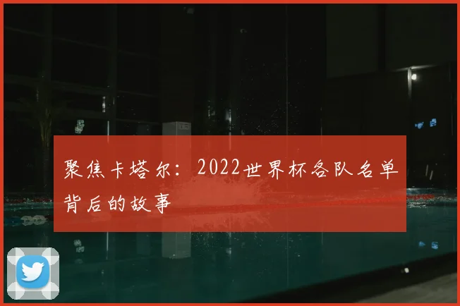 聚焦卡塔尔:2022世界杯各队名单背后的故事